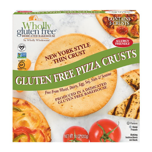 Gluten Free Pizza Crusts (6–3 Packs)